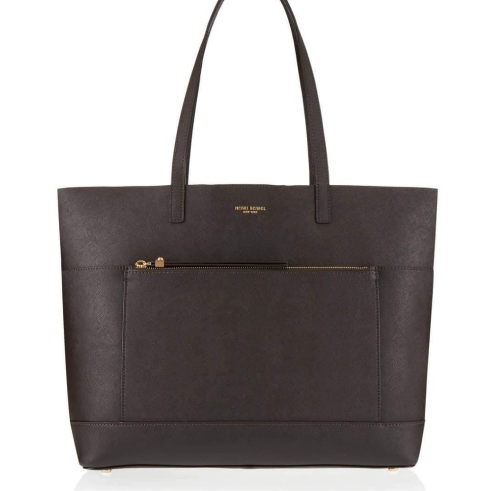 Henri Bendel Southstreet Black Tote
